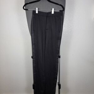 Rag & Bone Joan Slim Pants in Black.  (Ankle Slit) NWT Size XXS